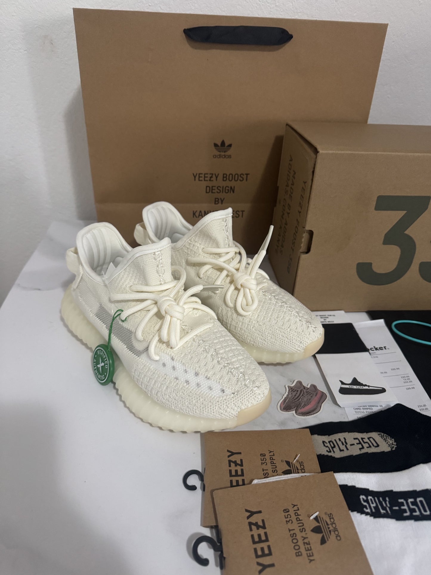 Adidas Yeezy Boost 350 "Bone"