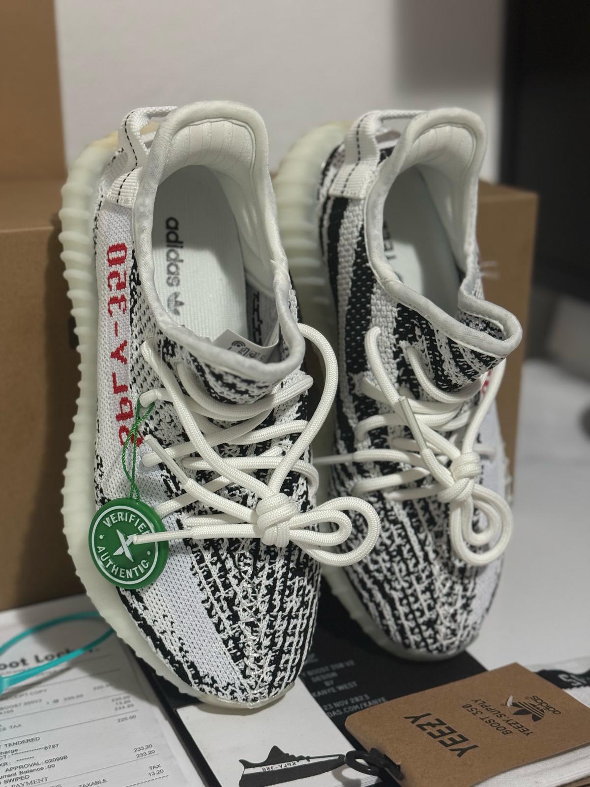 Adidas Yeezy Boost 350 "Zebra"